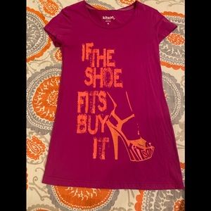 Kitson LA SHOE LOVER ❤️ T shirt